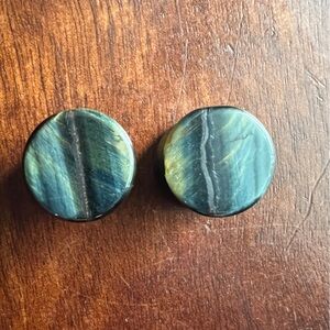 Gorgeous stone gauges! 9/16in